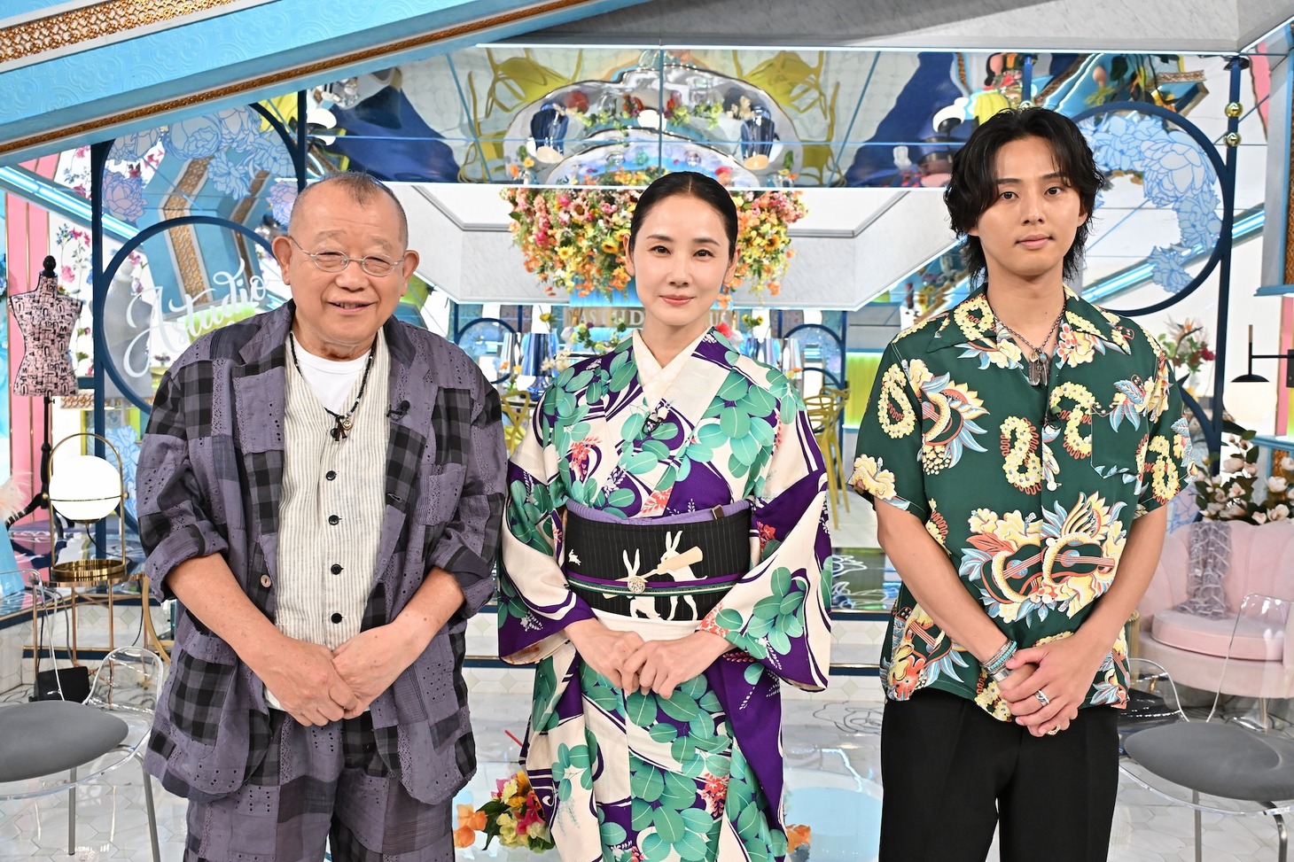 左から笑福亭鶴瓶、吉田羊、藤ヶ谷太輔