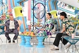 「A-Studio+」8月22日放送回の様子。左から笑福亭鶴瓶、吉田羊、藤ヶ谷太輔