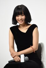 「秒速5センチメートル」完成報告会より、森七菜