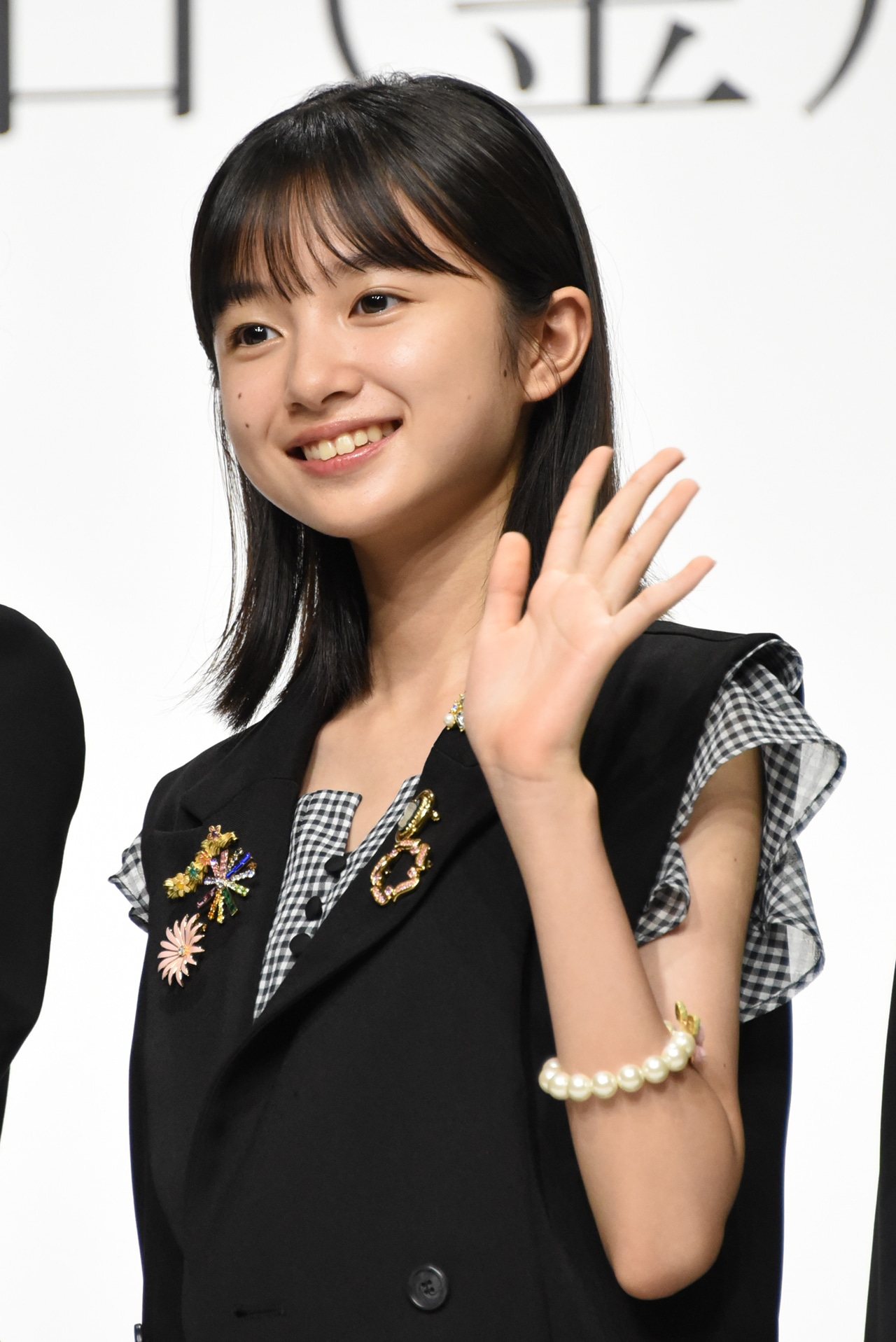 「秒速5センチメートル」完成報告会より、白山乃愛