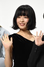 「秒速5センチメートル」完成報告会より、森七菜