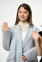 「秒速5センチメートル」完成報告会より、宮﨑あおい
