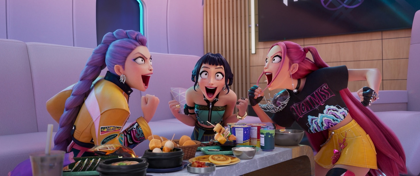 Netflix映画「KPOPガールズ! デーモン・ハンターズ」場面カット