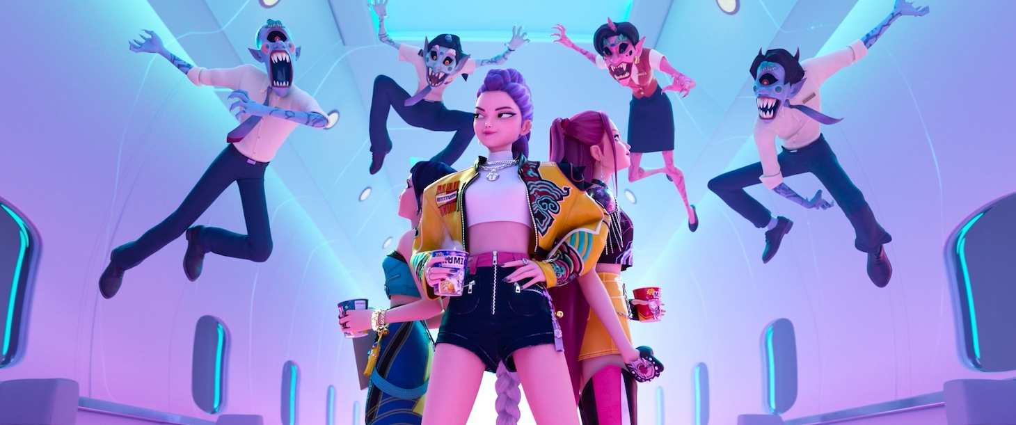 Netflix映画「KPOPガールズ! デーモン・ハンターズ」場面カット
