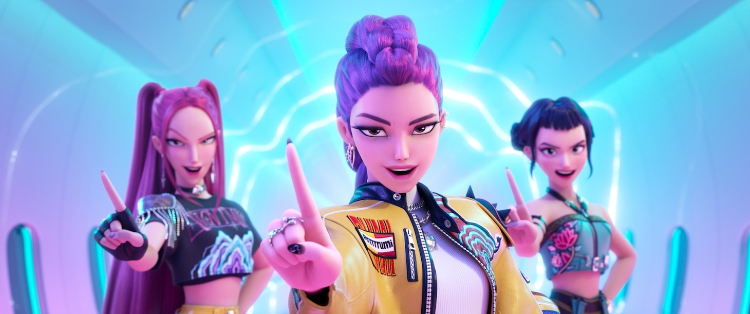 Netflix映画「KPOPガールズ! デーモン・ハンターズ」場面カット