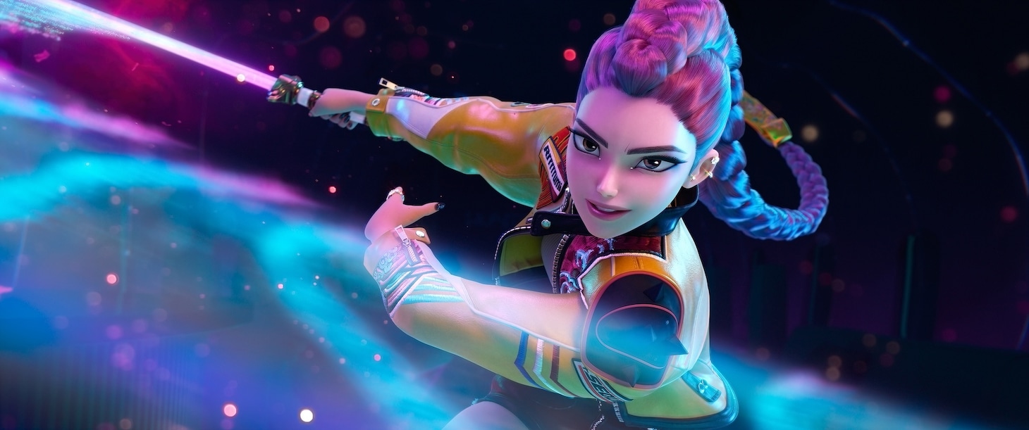 Netflix映画「KPOPガールズ! デーモン・ハンターズ」場面カット