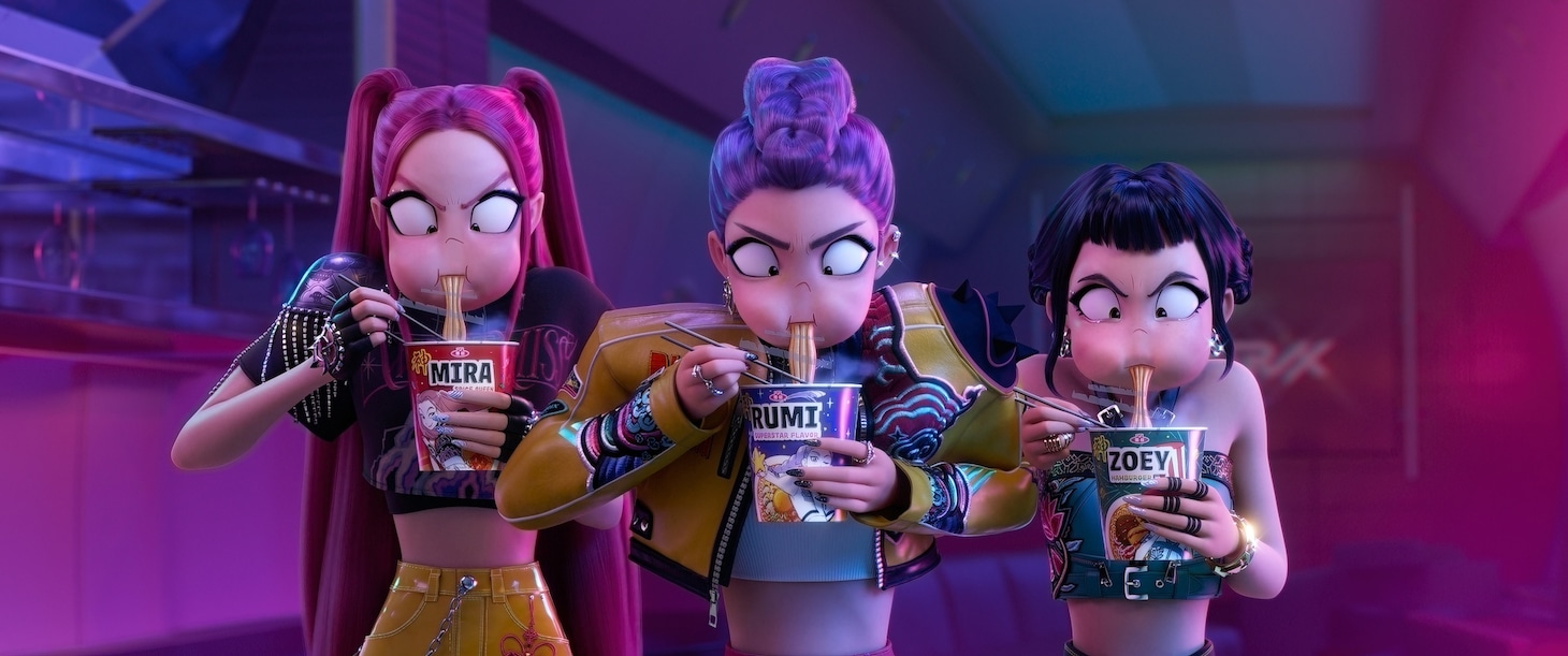 Netflix映画「KPOPガールズ! デーモン・ハンターズ」場面カット