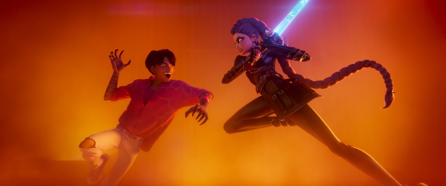 Netflix映画「KPOPガールズ! デーモン・ハンターズ」場面カット