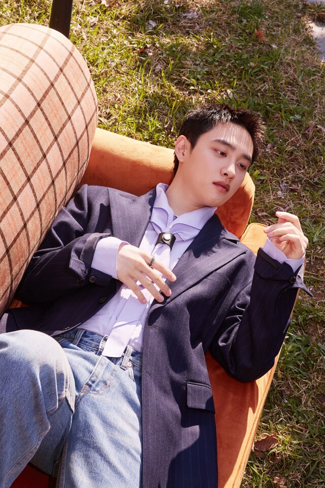 韓国映画「シークレット・メロディ」の日本公開を記念したド・ギョンスの撮り下ろしカット