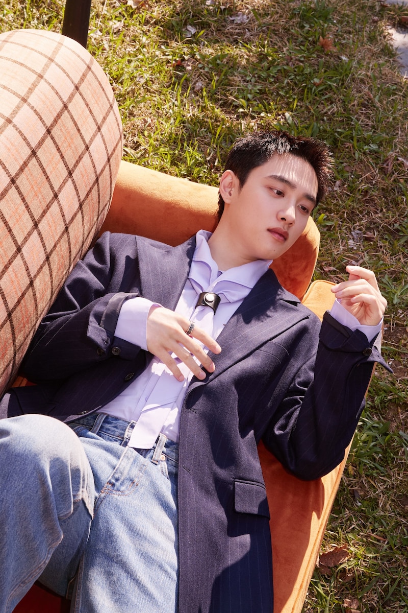 韓国映画「シークレット・メロディ」の日本公開を記念したド・ギョンスの撮り下ろしカット