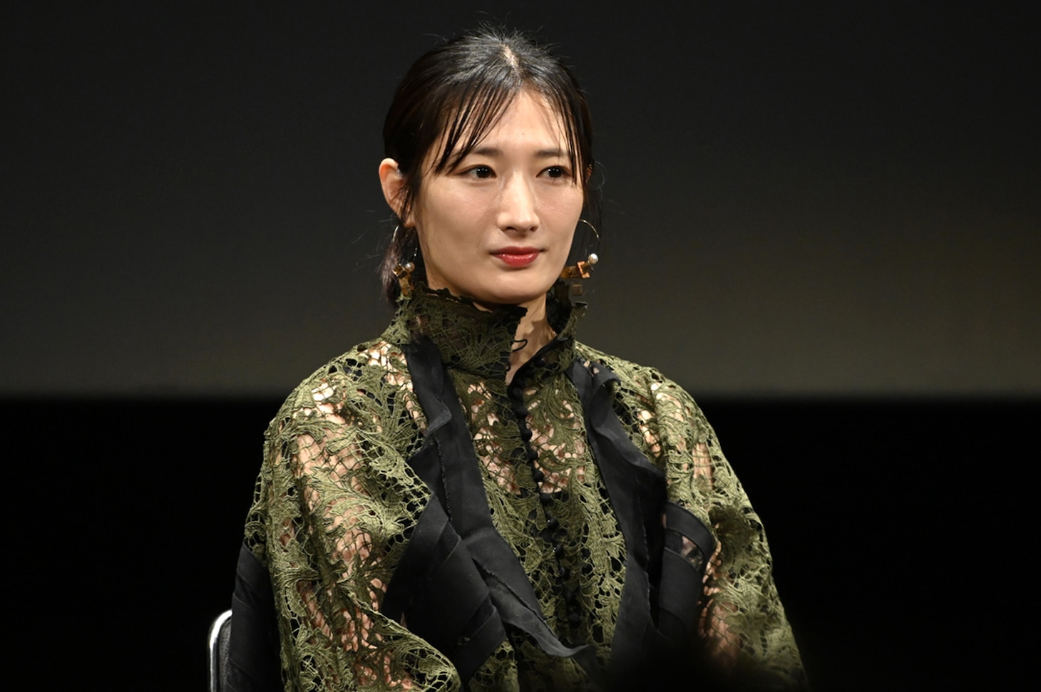 「シャンバラストーリー」の舞台挨拶に出席した武田梨奈