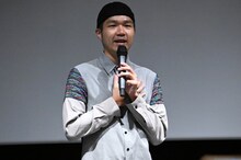 「クィアパノラマ」の舞台挨拶に出席したジュン・リー（李駿碩）