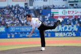 ファーストピッチセレモニーに登場した鈴木福