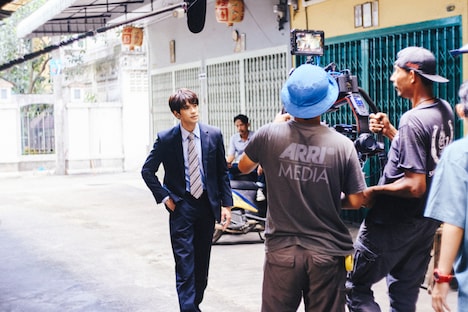 「（LOVE SONG）」メイキング写真