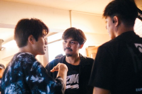 「（LOVE SONG）」メイキング写真