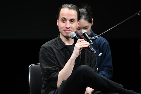 「ワン・ガール・インフィニット」の撮影を担当したシェーン・エインズワース。「過酷な映画だったと思いますが、最後まで観ていただきありがとうございます」と挨拶した