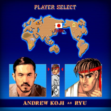 映画「Street Fighter（原題）」より、リュウ役のアンドリュー・小路