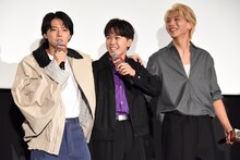 左から櫻井海音、鈴木福、吉田剛明