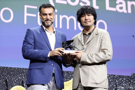 第82回ヴェネツィア国際映画祭授賞式の様子