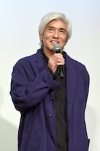 「アフター・ザ・クエイク」舞台挨拶付きプレミア上映より、佐藤浩市