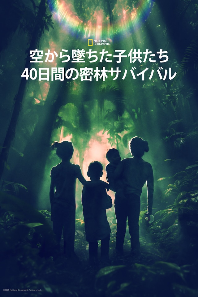 「空から墜ちた子供たち：40日間の密林サバイバル」ビジュアル