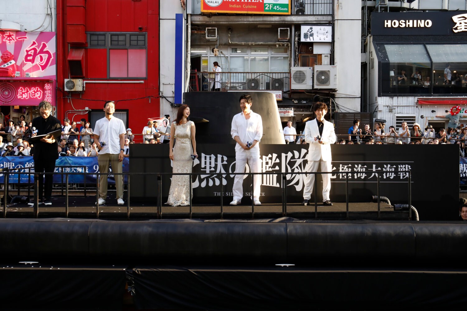 大沢たかお「沈黙の艦隊」大阪プレミアで熱狂を実感、上戸彩・津田