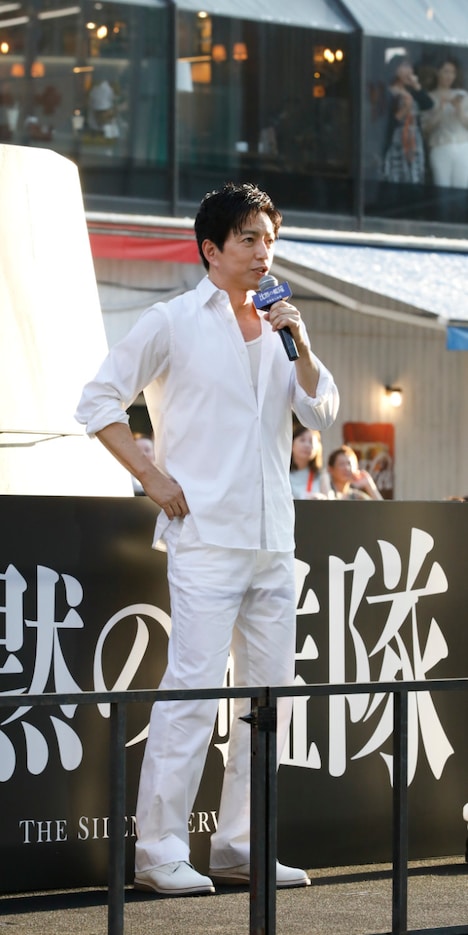 「沈黙の艦隊 北極海大海戦」船上イベントより、大沢たかお