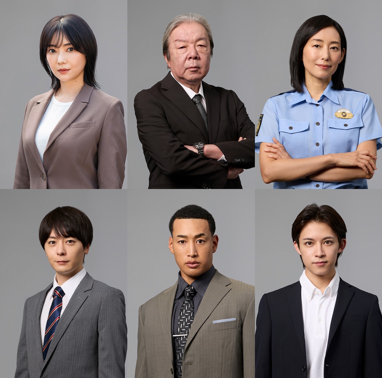 左上から倉科カナ、古田新太、木村多江、左下から犬飼貴丈、関口メンディー、阿久津仁愛