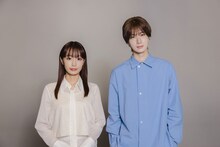 ドラマ「できても、できなくても」主演の宇垣美里（左）、共演の山中柔太朗（右）