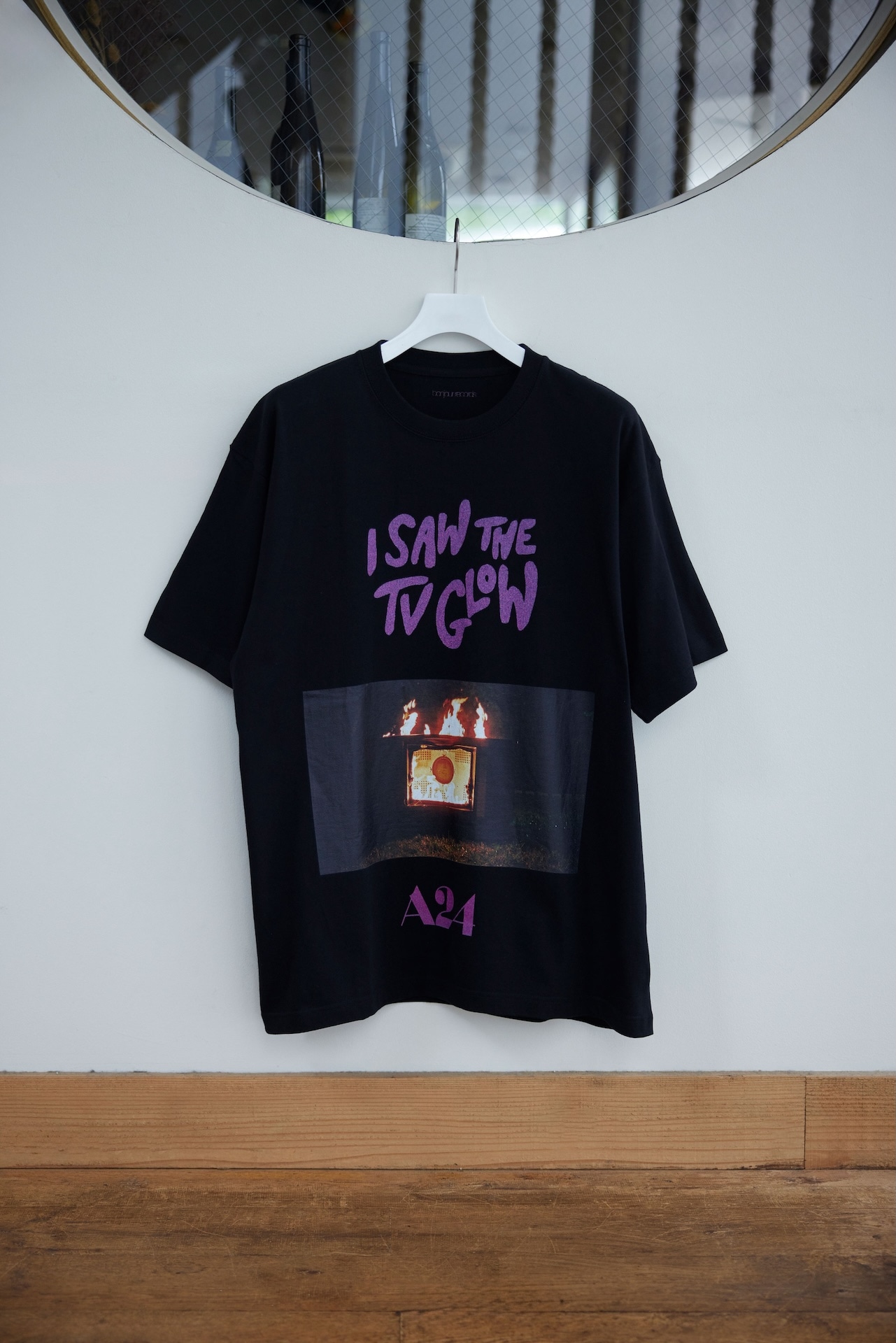 A24 for bonjour records「I Saw The TV Glow」Exclusive T-shirt（税込1万1000円）