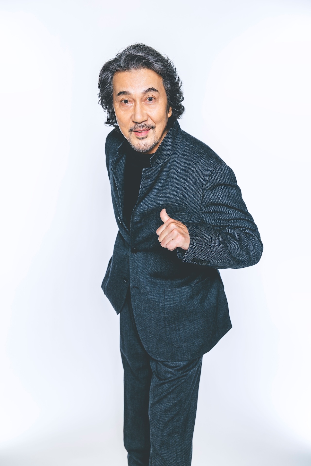 Netflixシリーズ「俺のこと、なんか言ってた？」ビジュアル。役所広司演じる高瀬川玄