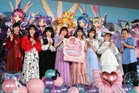 「映画キミとアイドルプリキュア♪ お待たせ！キミに届けるキラッキライブ！」公開記念舞台挨拶の様子