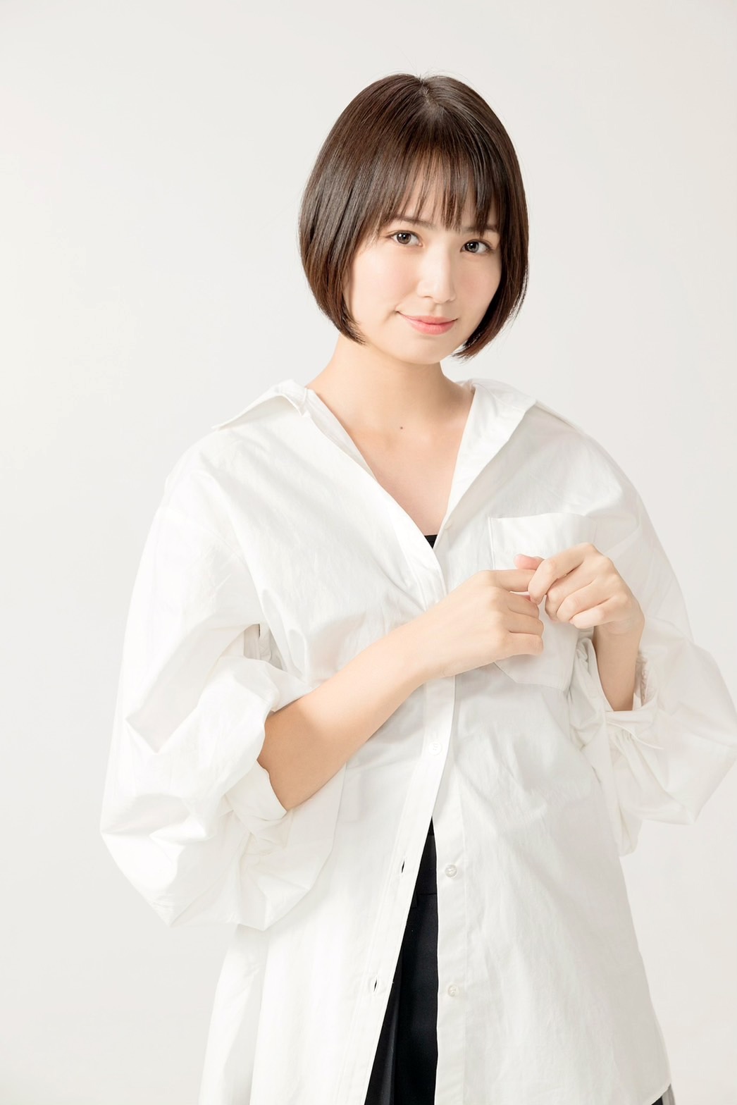 ドラマ「パワプロドラマ2025 ─平凡な新社会人の俺がサクセスした話─」で山咲花子を演じる新谷あやか