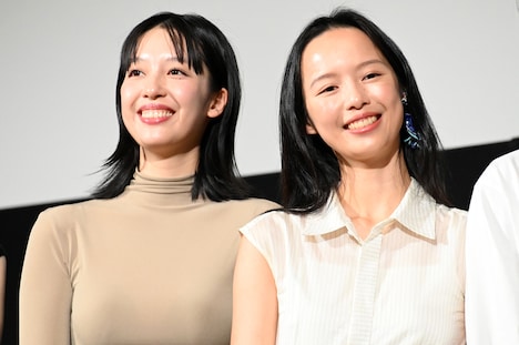 左から王渝萱(ワン・ユーシュエン)、王渝屏(ワン・ユーピン)