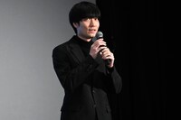 実写映画「秒速5センチメートル」舞台挨拶に登壇した奥山由之