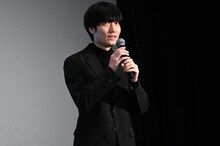 実写映画「秒速5センチメートル」舞台挨拶に登壇した奥山由之