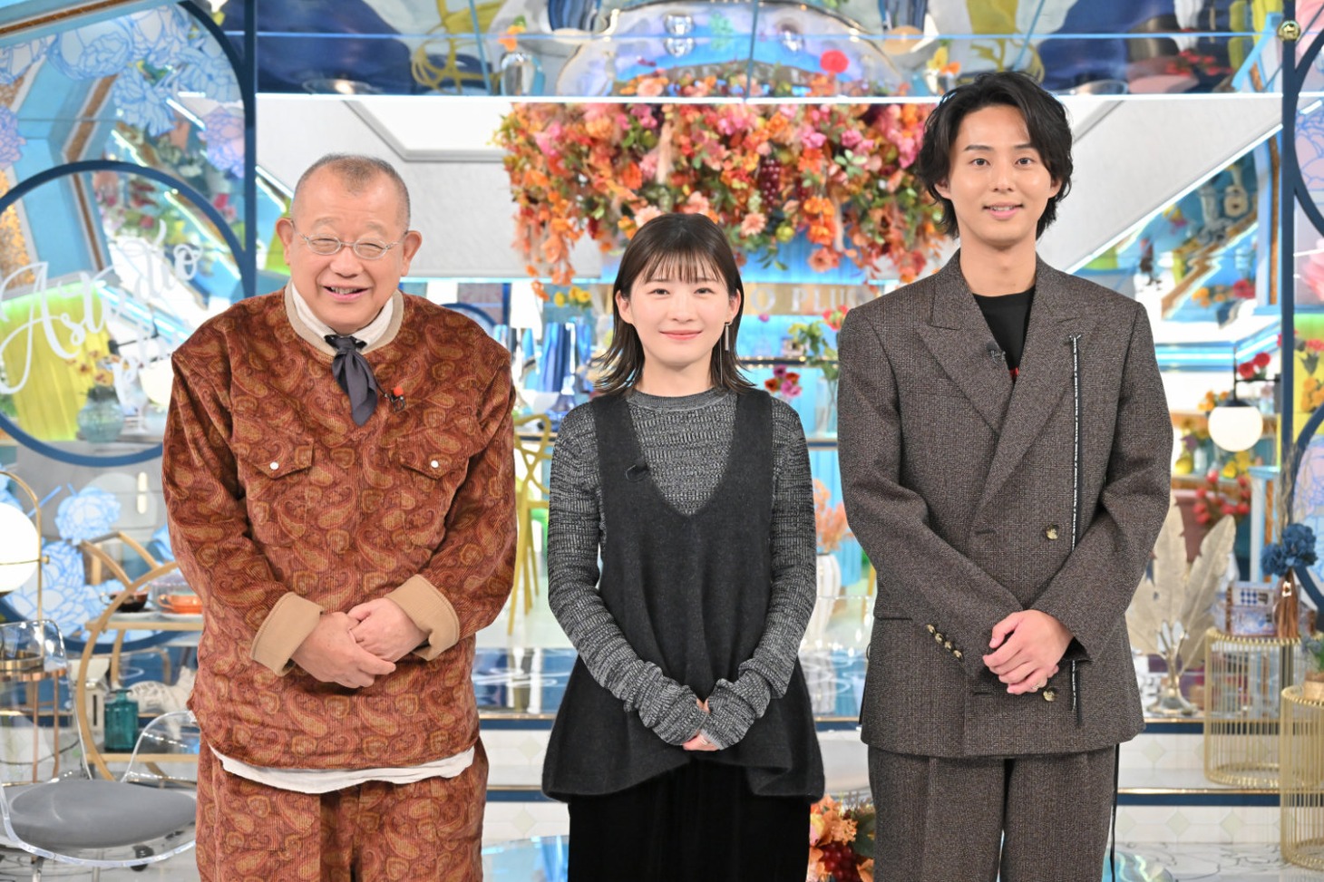 「A-Studio+」9月19日放送回の様子。左から笑福亭鶴瓶、伊藤沙莉、藤ヶ谷太輔