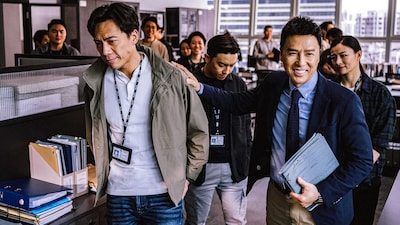 「プロセキューター」より、左からジャーマン・チョン、ドニー・イェン