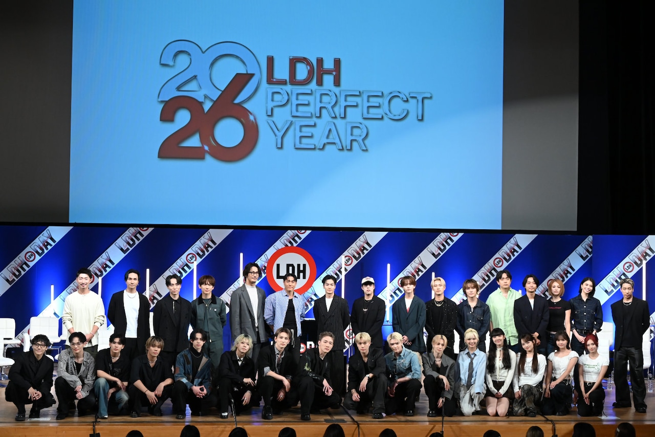 「“LDH PERFECT YEAR 2026”解禁イベント」の様子