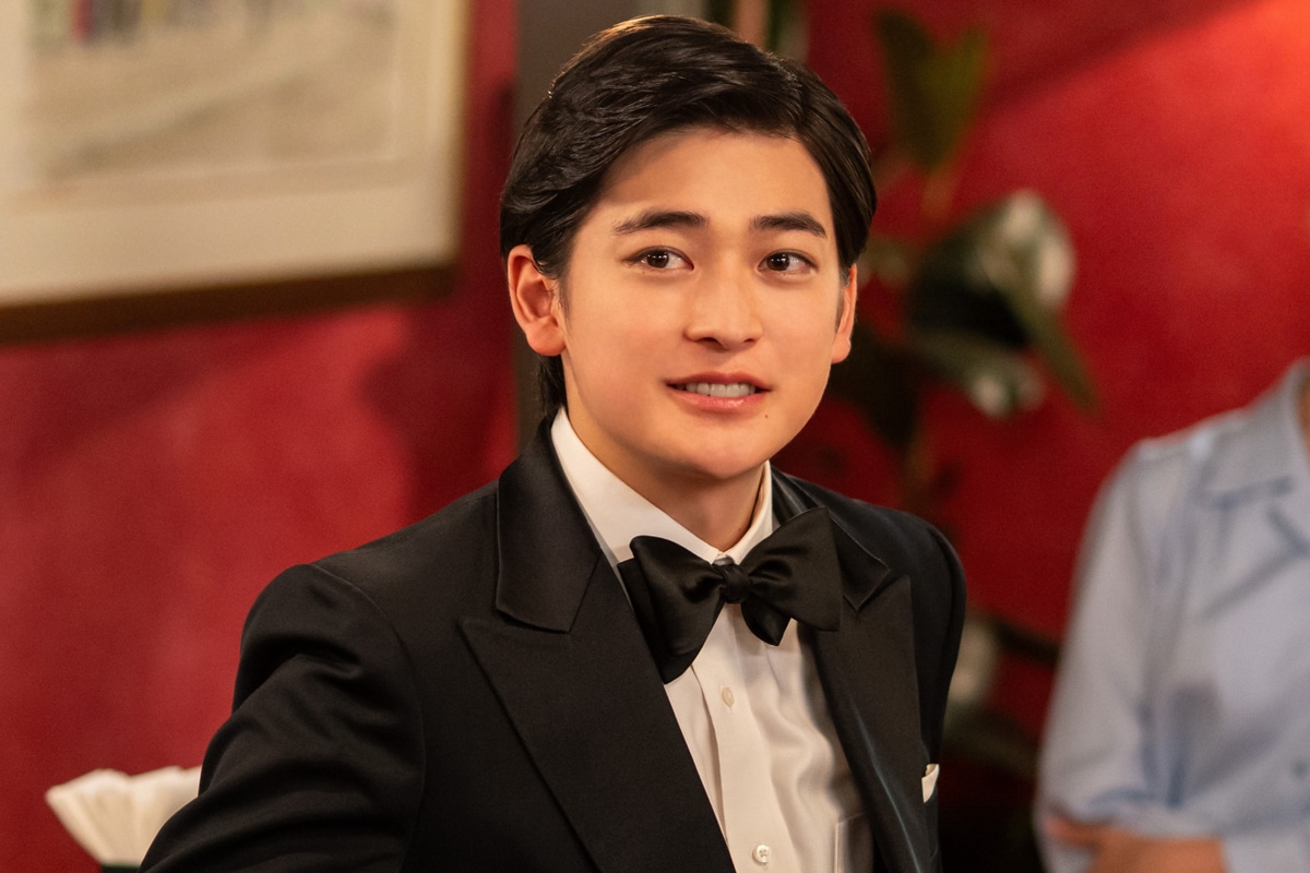 連続テレビ小説「あんぱん」特別編 スピンオフドラマ第1回「健ちゃんのプロポーズ」の場面写真。高橋文哉演じる辛島健太郎