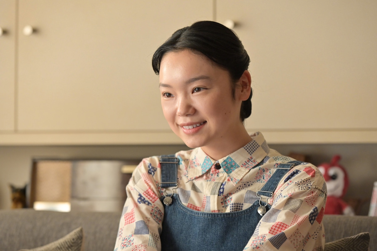 連続テレビ小説「あんぱん」特別編 スピンオフドラマ第3回「受け継ぐもの」の場面写真。古川琴音演じる中尾星子