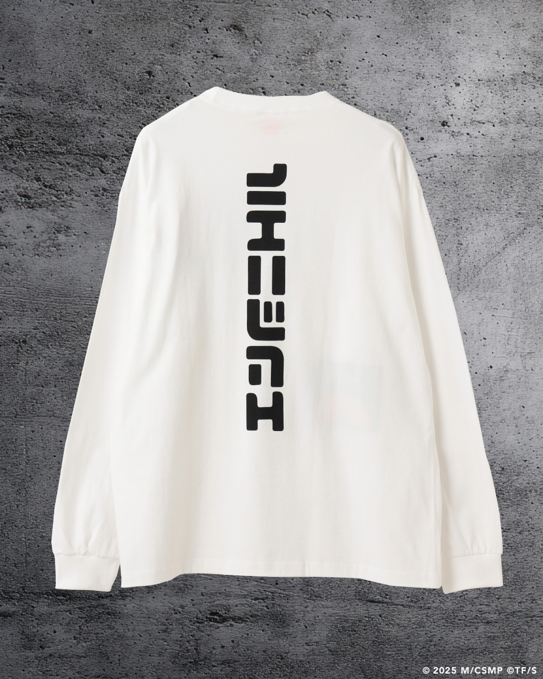 天使の悪魔 ロングスリーブ Tシャツ 表（税込8800円 / ホワイト / S、M