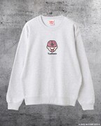 台風の悪魔 クルースウェット 表（税込1万4300円 / アッシュ / S、M、L、XL）