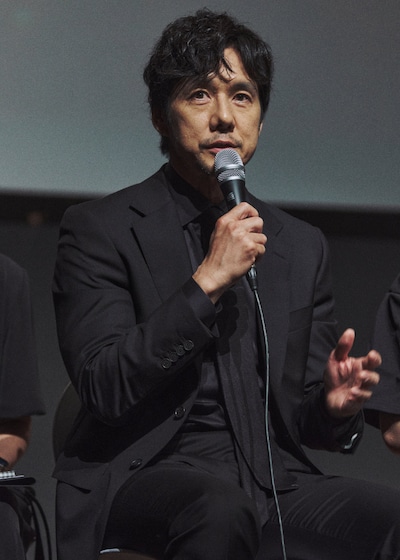 第30回釜山国際映画祭にて、「Dear Stranger／ディア・ストレンジャー」の舞台挨拶に登壇した西島秀俊