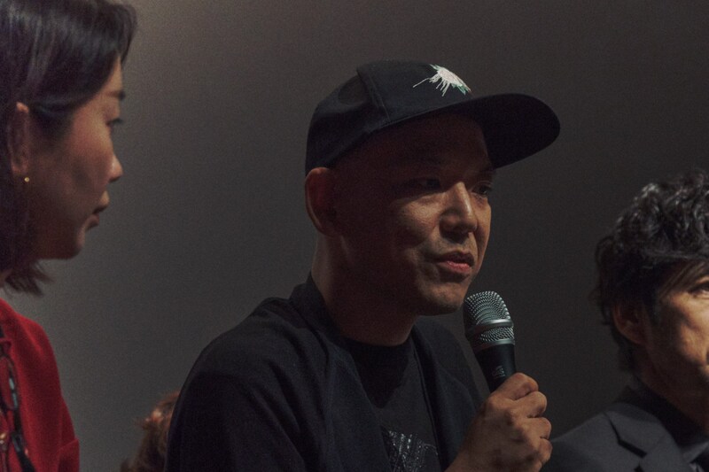 第30回釜山国際映画祭にて、「Dear Stranger/ディア・ストレンジャー」の舞台挨拶に登壇した真利子哲也