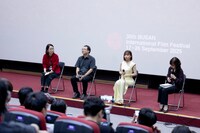 第30回釜山国際映画祭での「恋愛裁判」舞台挨拶の様子