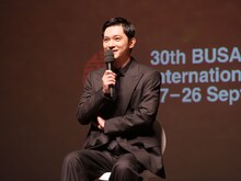 第30回釜山国際映画際で9月20日に行われた「国宝」舞台挨拶にて、吉沢亮