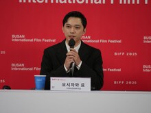 第30回釜山国際映画際で9月21日に行われた「国宝」記者会見にて、吉沢亮