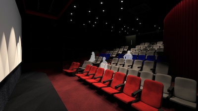 ロードショー・映画館サブスク制のハイブリッド型ミニシアター「CineMalice（シネマリス）」シアター1イメージ