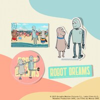 映画「ロボット・ドリームズ」ステッカーセット（税込1320円）